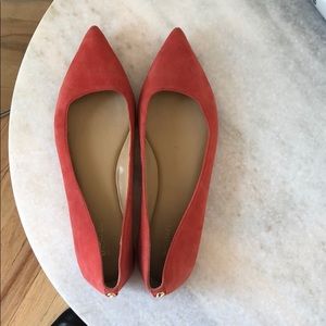 Michael Kors flats size 9 tangerine